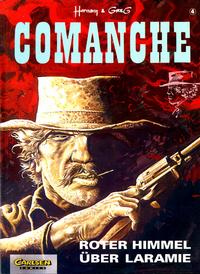 Cover Thumbnail for Comanche (Carlsen Comics [DE], 1991 series) #4 - Roter Himmel über Laramie