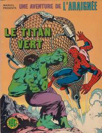 Cover for Une Aventure de l'Araignée (Editions Lug, 1977 series) #6 - Le Titan Vert