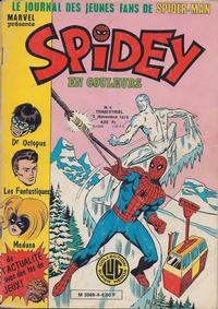Cover Thumbnail for Spidey (Editions Lug, 1979 series) #4