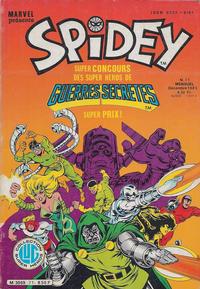 Cover Thumbnail for Spidey (Editions Lug, 1979 series) #71