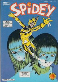Cover Thumbnail for Spidey (Editions Lug, 1979 series) #83