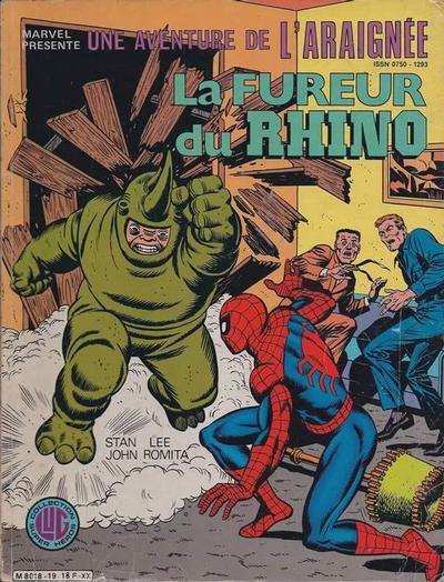 Cover for Une Aventure de l'Araignée (Editions Lug, 1977 series) #19 - La fureur du Rhino
