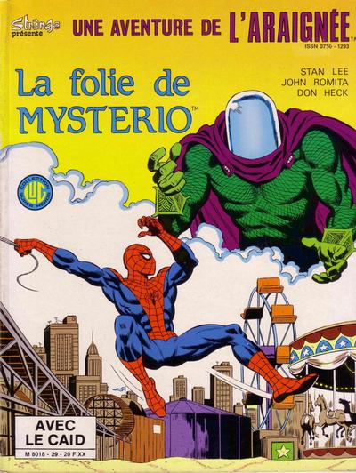 Cover for Une Aventure de l'Araignée (Editions Lug, 1977 series) #29 - La folie de Mysterio