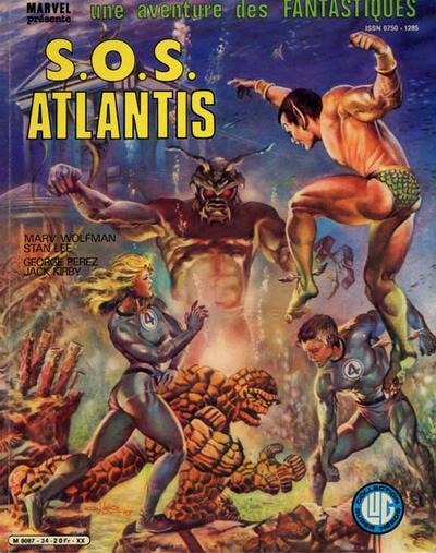 Cover for Une Aventure des Fantastiques (Editions Lug, 1973 series) #34 - S.O.S. Atlantis