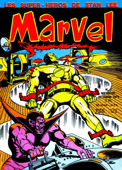 Cover for Marvel (Editions Lug, 1970 series) #4