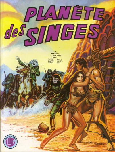 Cover for Planète des Singes (Editions Lug, 1977 series) #5