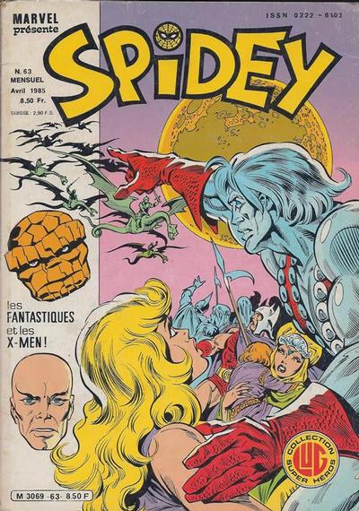 Cover for Spidey (Editions Lug, 1979 series) #63
