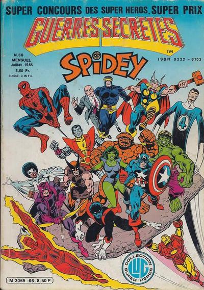 Cover for Spidey (Editions Lug, 1979 series) #66