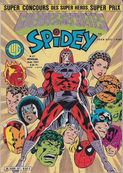 Cover for Spidey (Editions Lug, 1979 series) #67