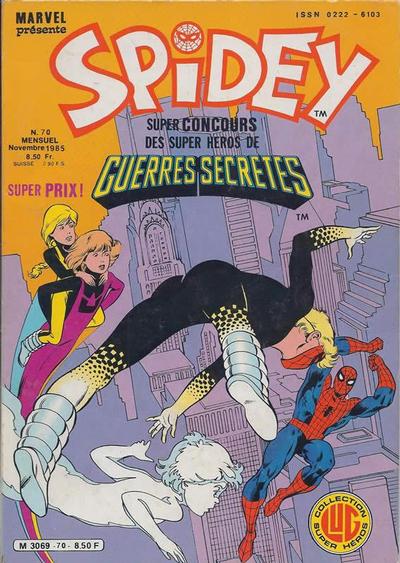 Cover for Spidey (Editions Lug, 1979 series) #70