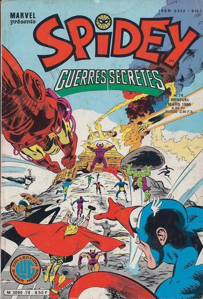 Cover for Spidey (Editions Lug, 1979 series) #74