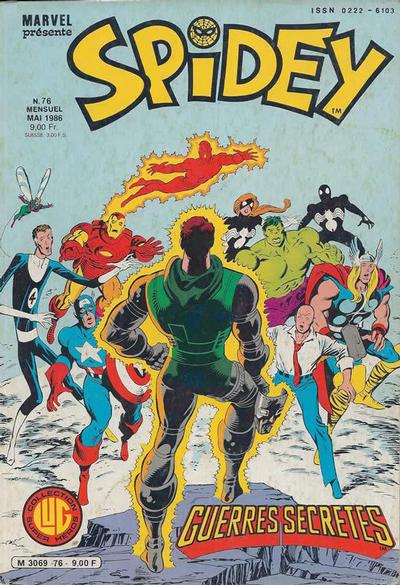Cover for Spidey (Editions Lug, 1979 series) #76