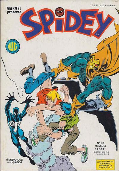 Cover for Spidey (Editions Lug, 1979 series) #98
