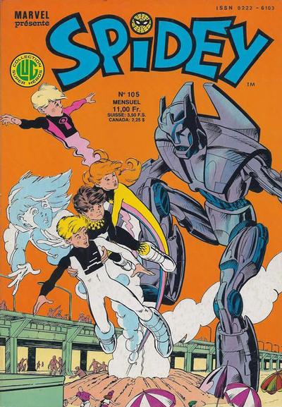 Cover for Spidey (Editions Lug, 1979 series) #105