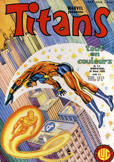 Cover for Titans (Editions Lug, 1976 series) #13