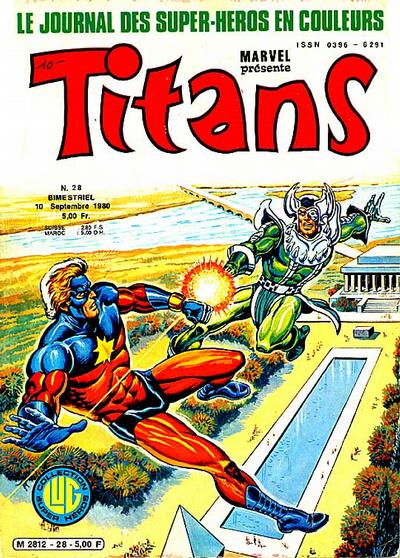 Cover for Titans (Editions Lug, 1976 series) #28