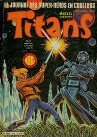 Cover Thumbnail for Titans (Editions Lug, 1976 series) #43