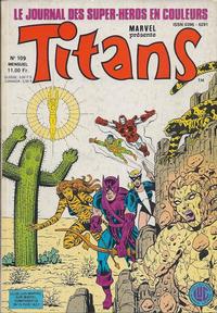 Cover Thumbnail for Titans (Editions Lug, 1976 series) #109