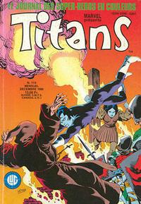 Cover Thumbnail for Titans (Editions Lug, 1976 series) #119