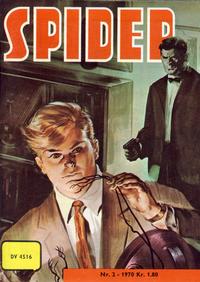 Cover Thumbnail for Spider (Serieforlaget / Se-Bladene / Stabenfeldt, 1968 series) #2/1970