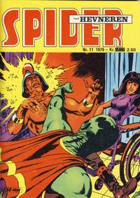 Cover Thumbnail for Spider (Serieforlaget / Se-Bladene / Stabenfeldt, 1968 series) #11/1975