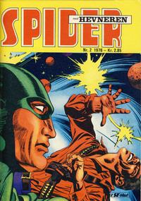 Cover Thumbnail for Spider (Serieforlaget / Se-Bladene / Stabenfeldt, 1968 series) #2/1976