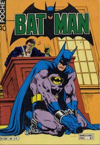 Cover Thumbnail for Batman Poche (Sage - Sagédition, 1976 series) #40