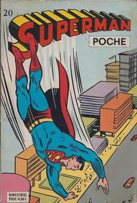 Cover Thumbnail for Superman Poche (Sage - Sagédition, 1976 series) #20