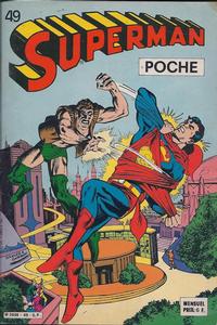 Cover Thumbnail for Superman Poche (Sage - Sagédition, 1976 series) #49