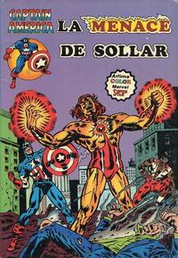 Cover Thumbnail for Captain America (Arédit-Artima, 1979 series) #14 - La menace de Sollar