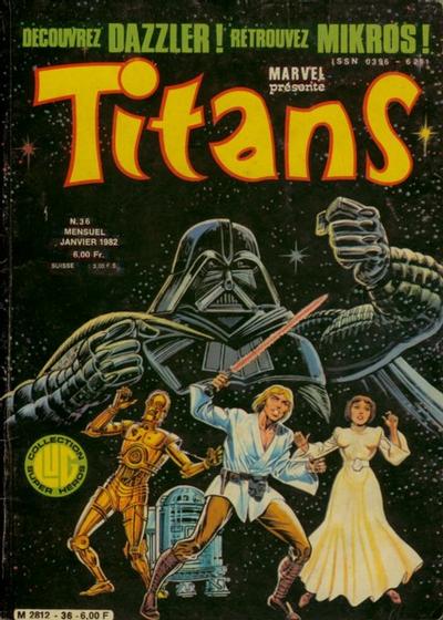 Cover for Titans (Editions Lug, 1976 series) #36