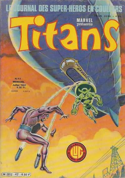 Cover for Titans (Editions Lug, 1976 series) #42