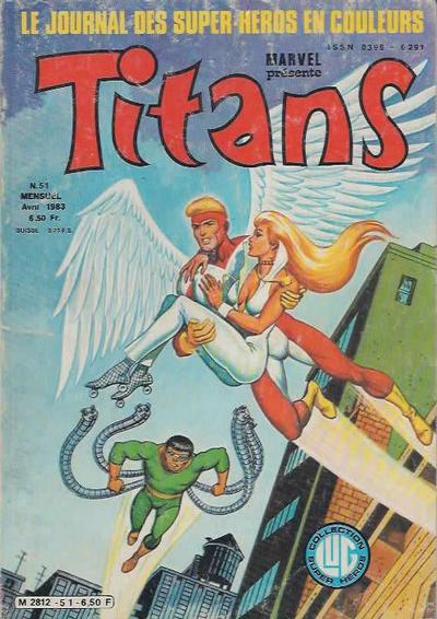 Cover for Titans (Editions Lug, 1976 series) #51