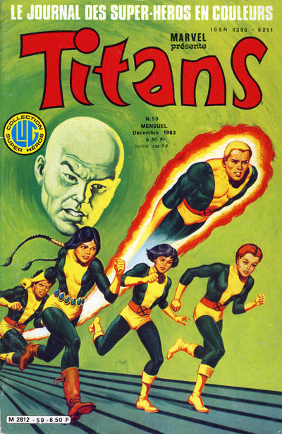 Cover for Titans (Editions Lug, 1976 series) #59