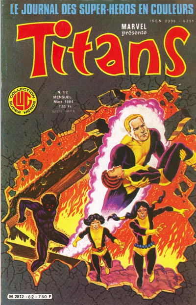 Cover for Titans (Editions Lug, 1976 series) #62