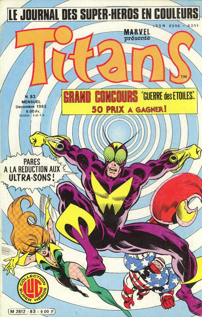 Cover for Titans (Editions Lug, 1976 series) #83