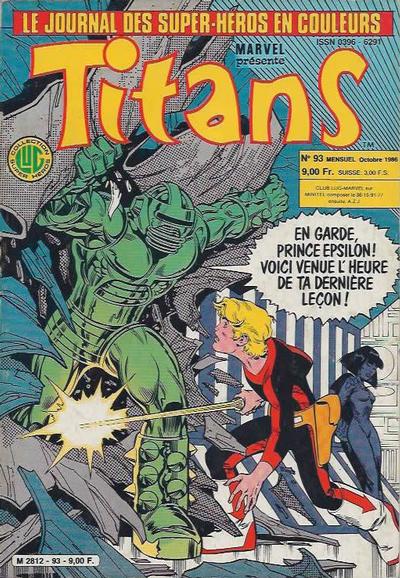 Cover for Titans (Editions Lug, 1976 series) #93