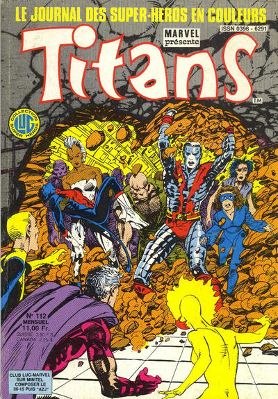 Cover for Titans (Editions Lug, 1976 series) #112