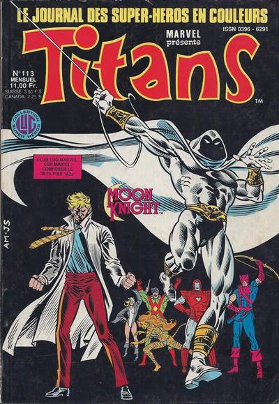 Cover for Titans (Editions Lug, 1976 series) #113
