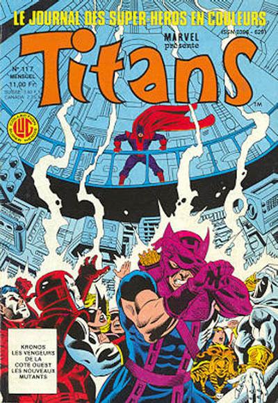 Cover for Titans (Editions Lug, 1976 series) #117