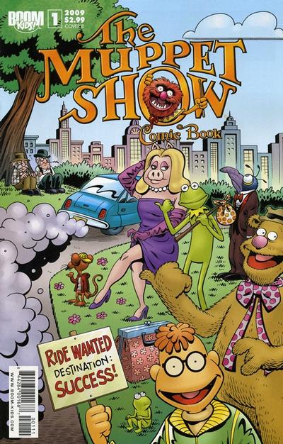 Cover for The Muppet Show: The Comic Book (Boom! Studios, 2009 series) #1 [Cover B]
