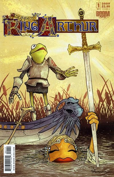 Cover for Muppet King Arthur (Boom! Studios, 2009 series) #1 [Cover A]
