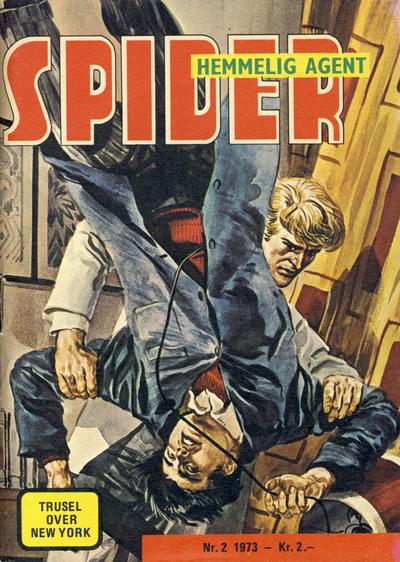 Cover for Spider (Serieforlaget / Se-Bladene / Stabenfeldt, 1968 series) #2/1973
