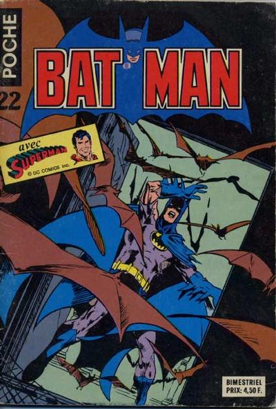 Cover for Batman Poche (Sage - Sagédition, 1976 series) #22