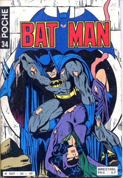 Cover for Batman Poche (Sage - Sagédition, 1976 series) #34