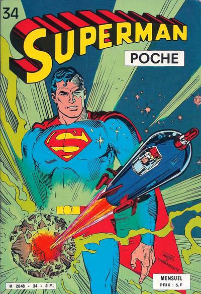 Cover for Superman Poche (Sage - Sagédition, 1976 series) #34