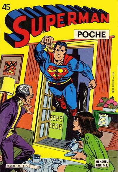 Cover for Superman Poche (Sage - Sagédition, 1976 series) #45