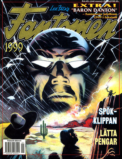 Cover for Fantomen julalbum (Bokförlaget Semic; Egmont, 1998 series) #1999