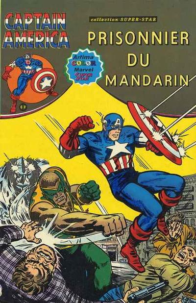 Cover for Captain America (Arédit-Artima, 1979 series) #[2] - Prisonnier du Mandarin