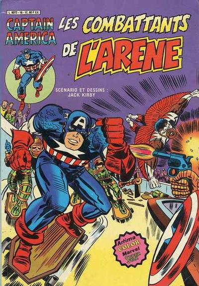 Cover for Captain America (Arédit-Artima, 1979 series) #18 - Les combattants de l'arène